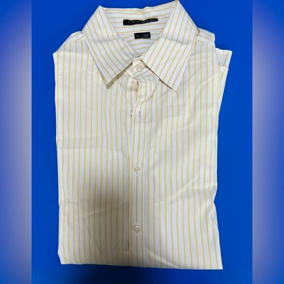 Men’s Theory Button Down Shirt. Excellent Condition size L